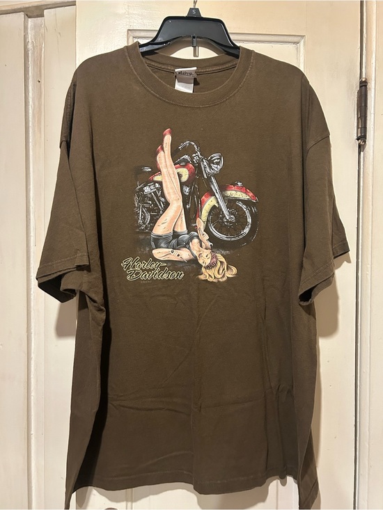 Harley-Davidson Other - Harley-Davidson Brown Tee 3XL